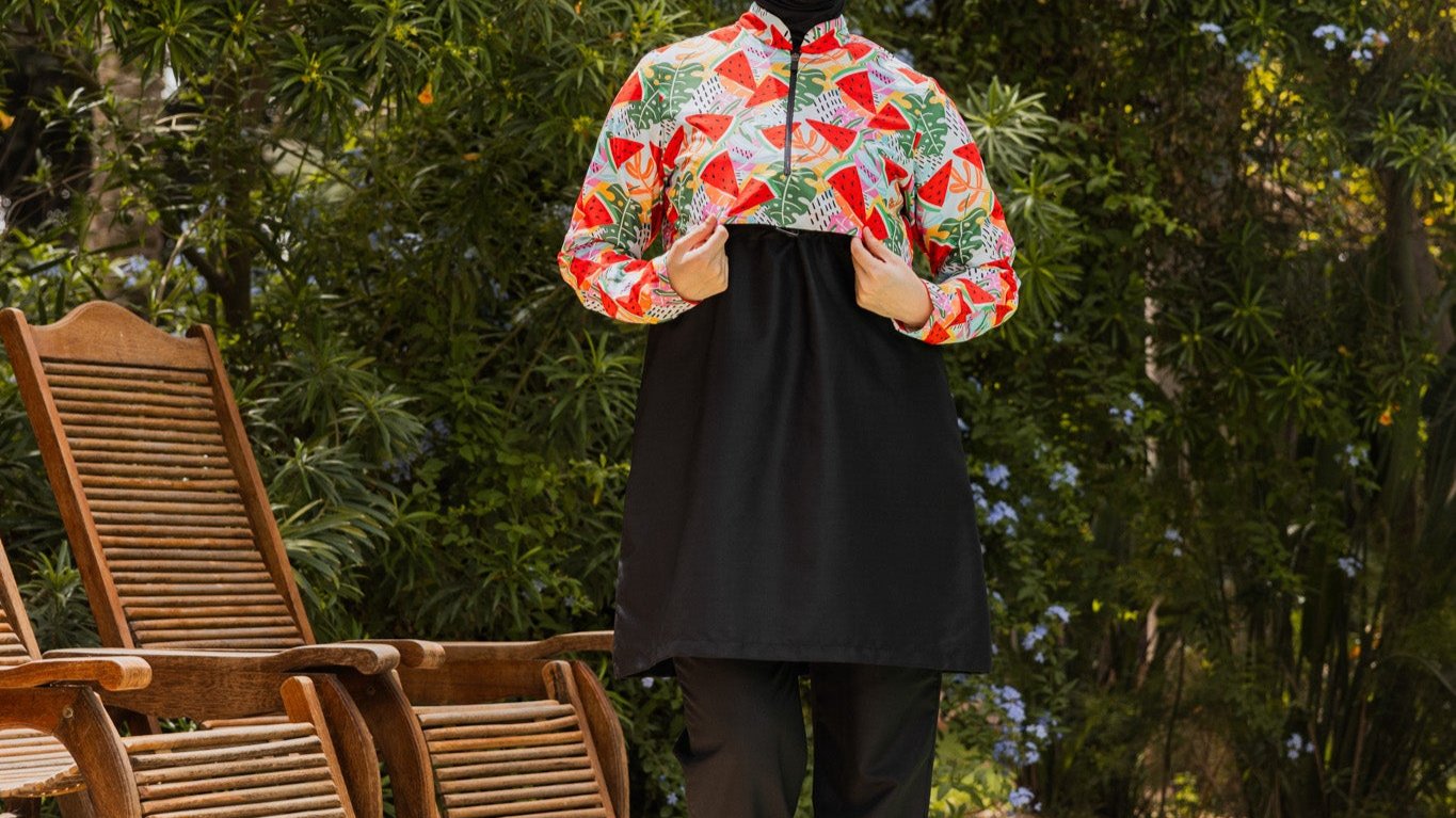 Fruity Ruffles Burkini