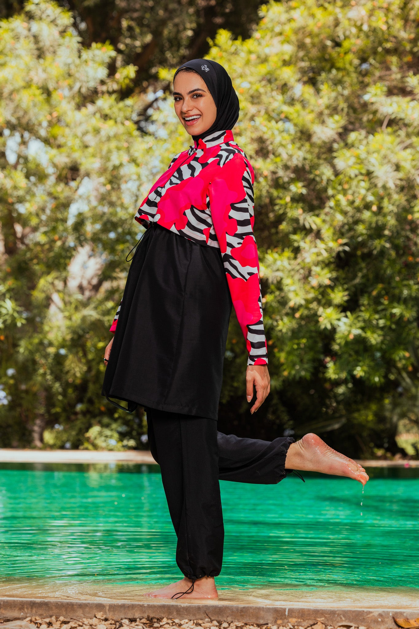 Bloom Ruffles Burkini