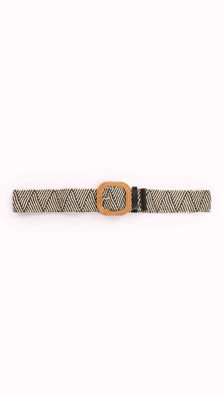 Straw Boho Belt