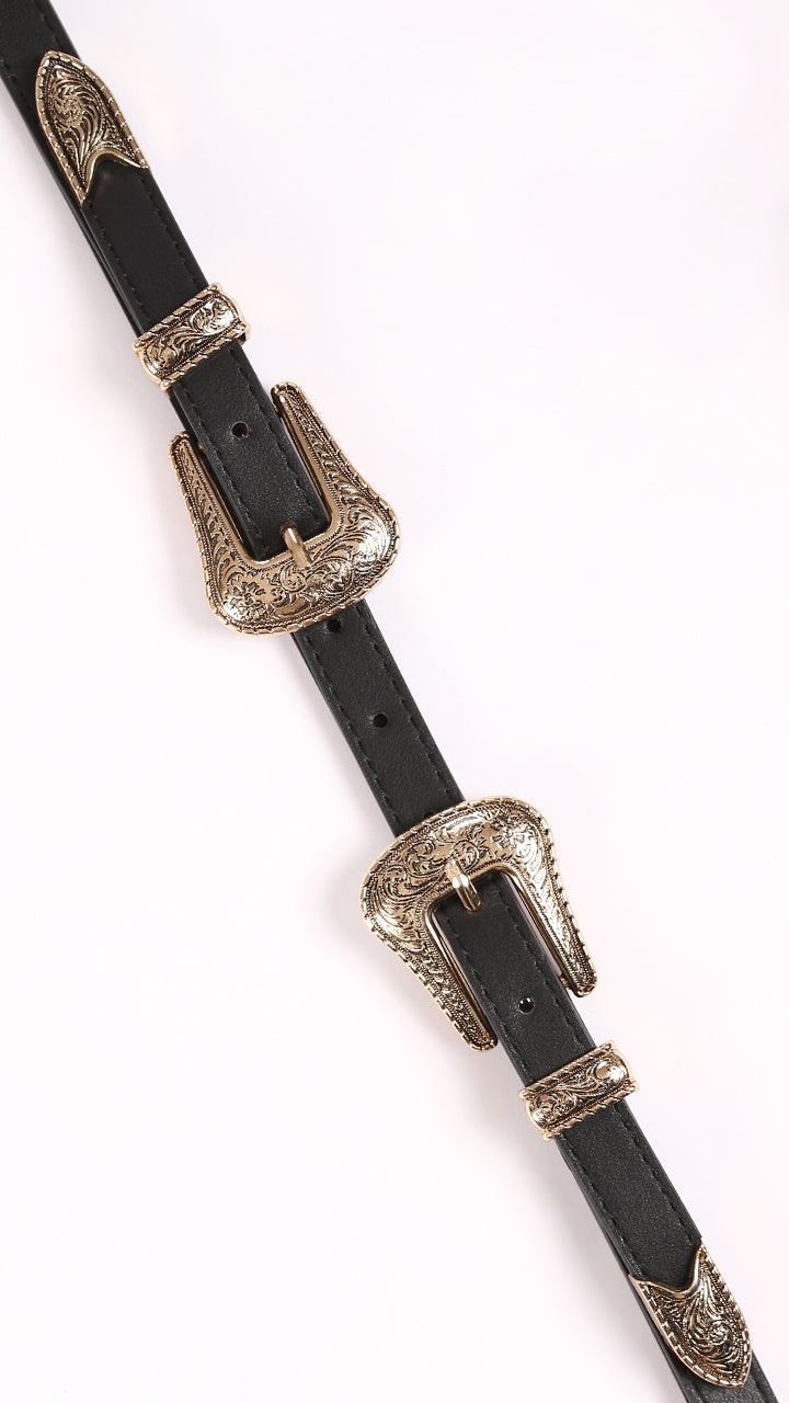 Double Buckle Belt