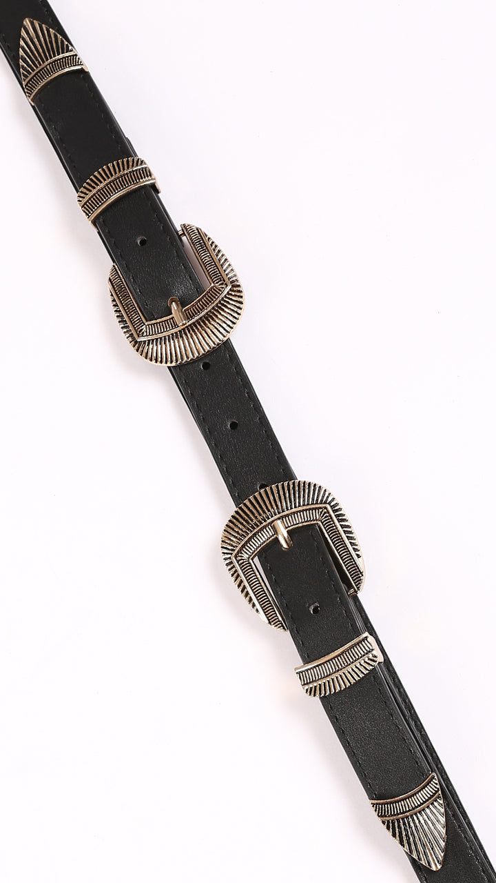 Double Buckle Belt