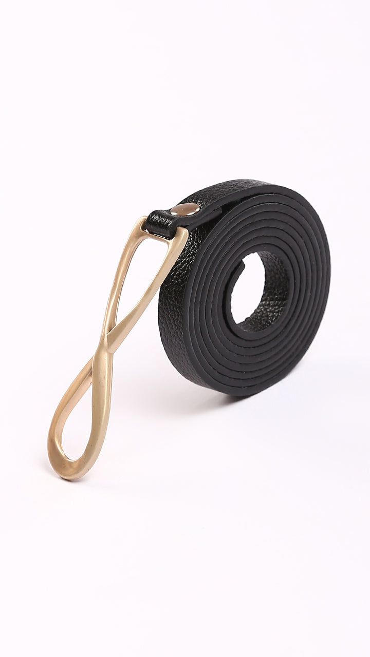 Infinity Leather Belt