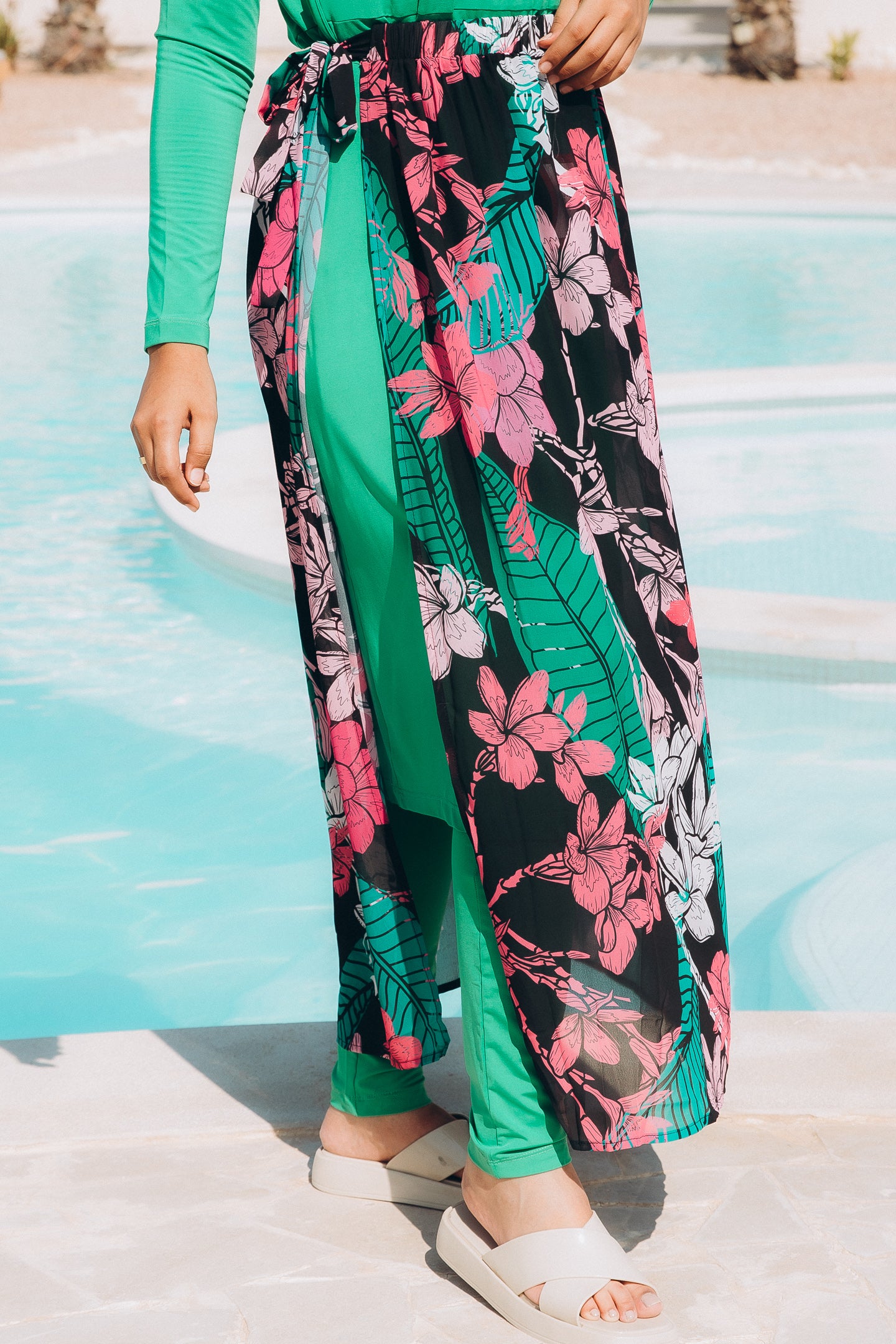 Lillian Wrapping Skirt Burkini