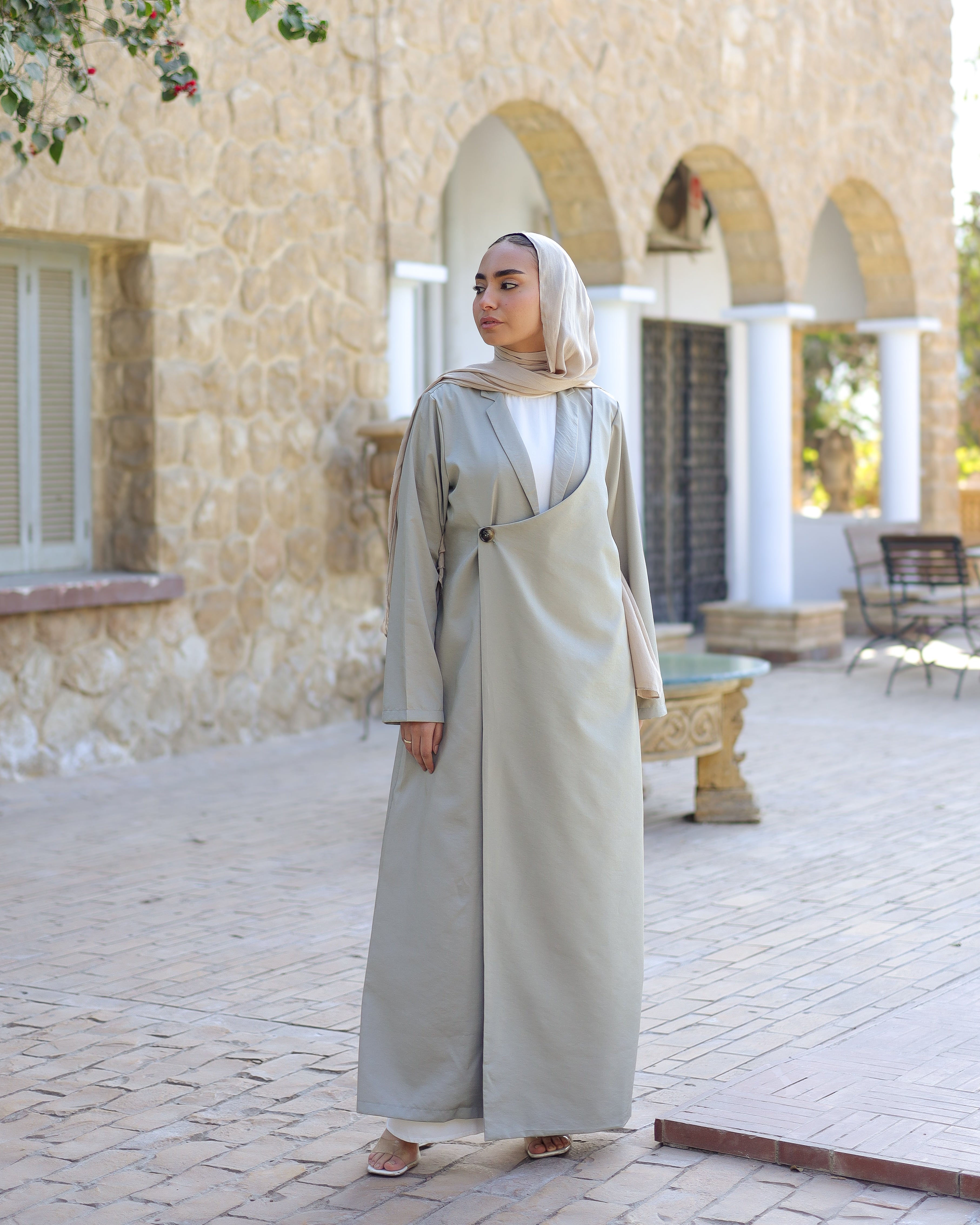 Basic Open Abaya