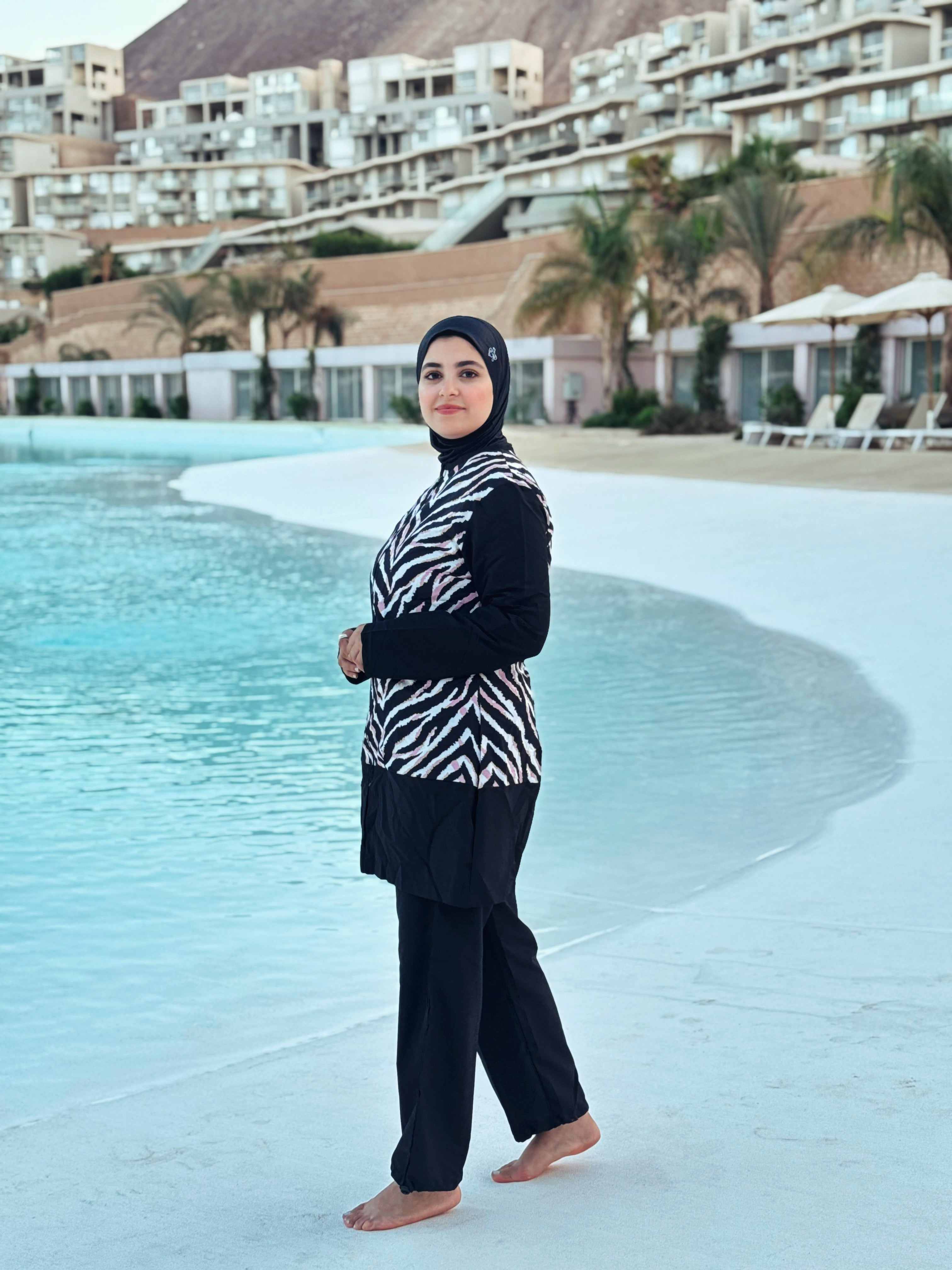 Zebra burkini