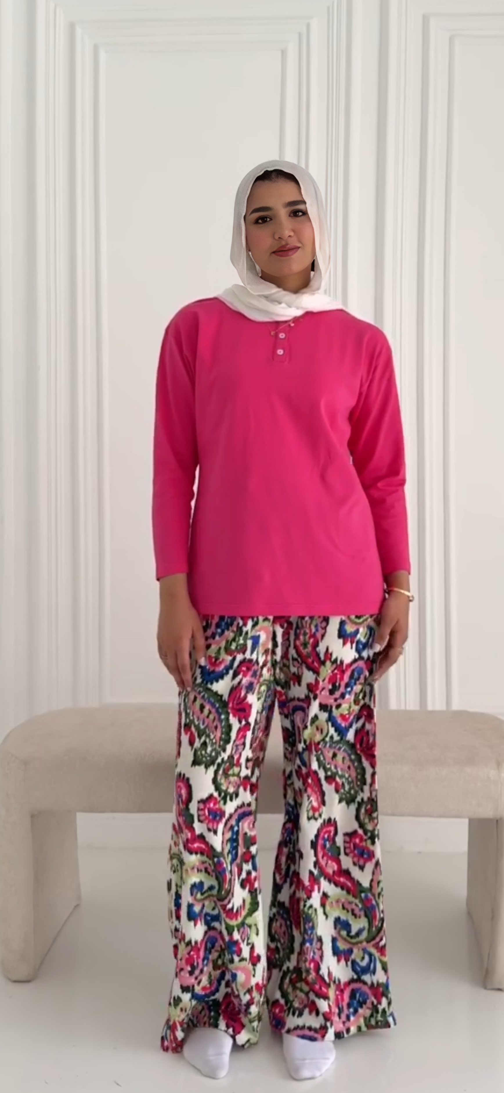 Fuchsia Basic pajama