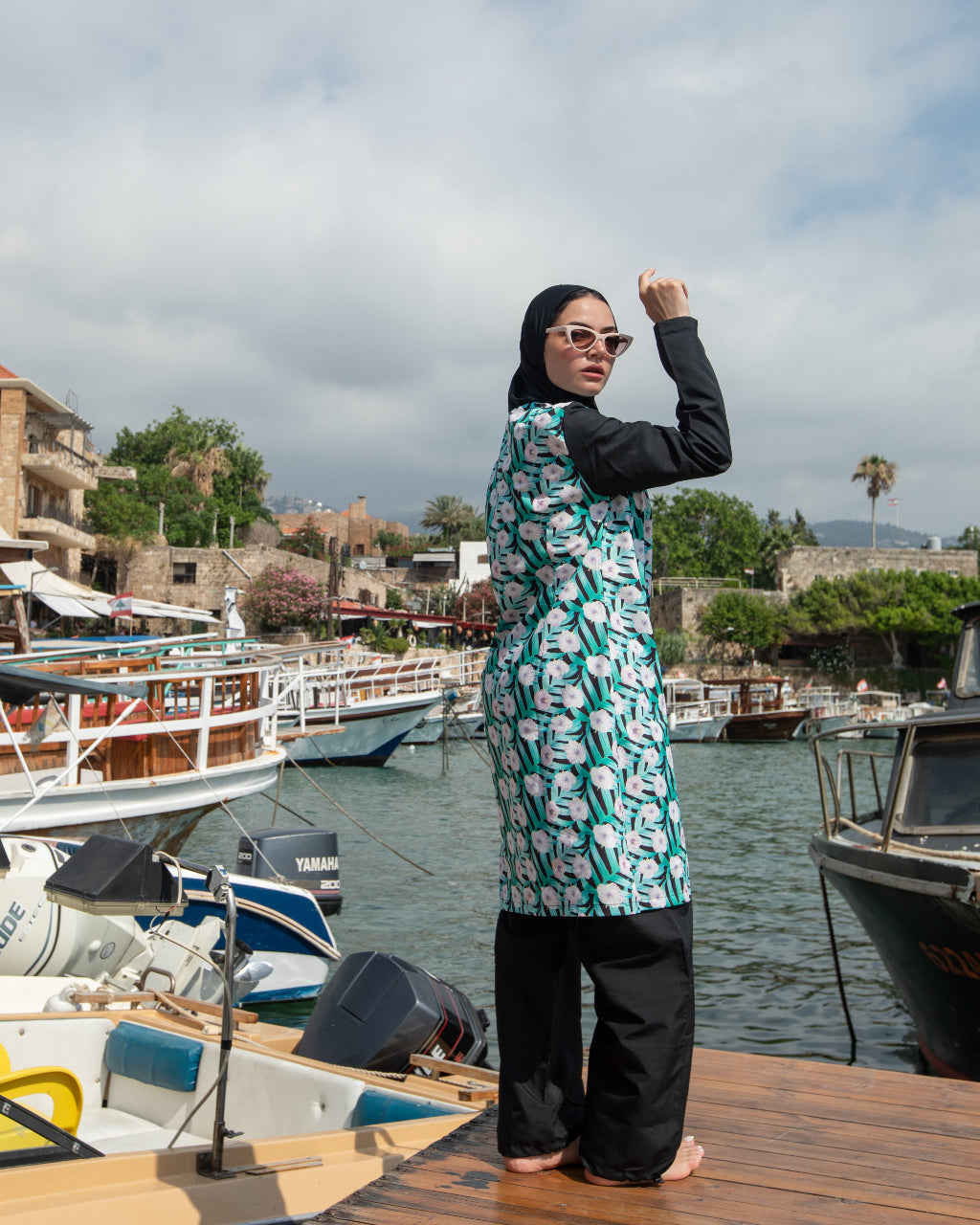 Flowery Burkini