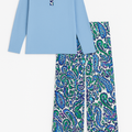 Light Blue Basic pajama