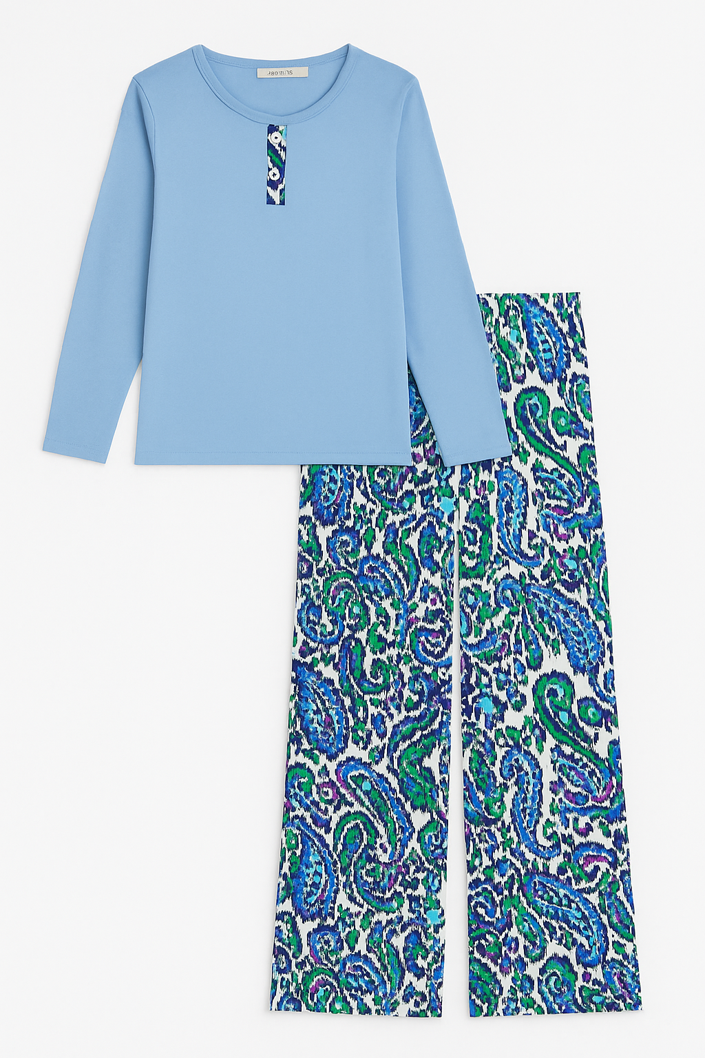 Light Blue Basic pajama