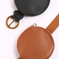 Coin Purse Leather Bag Belt