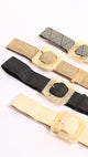 Straw Boho Belt