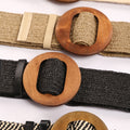Wooden Buckle Belt