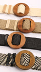 Wooden Buckle Belt