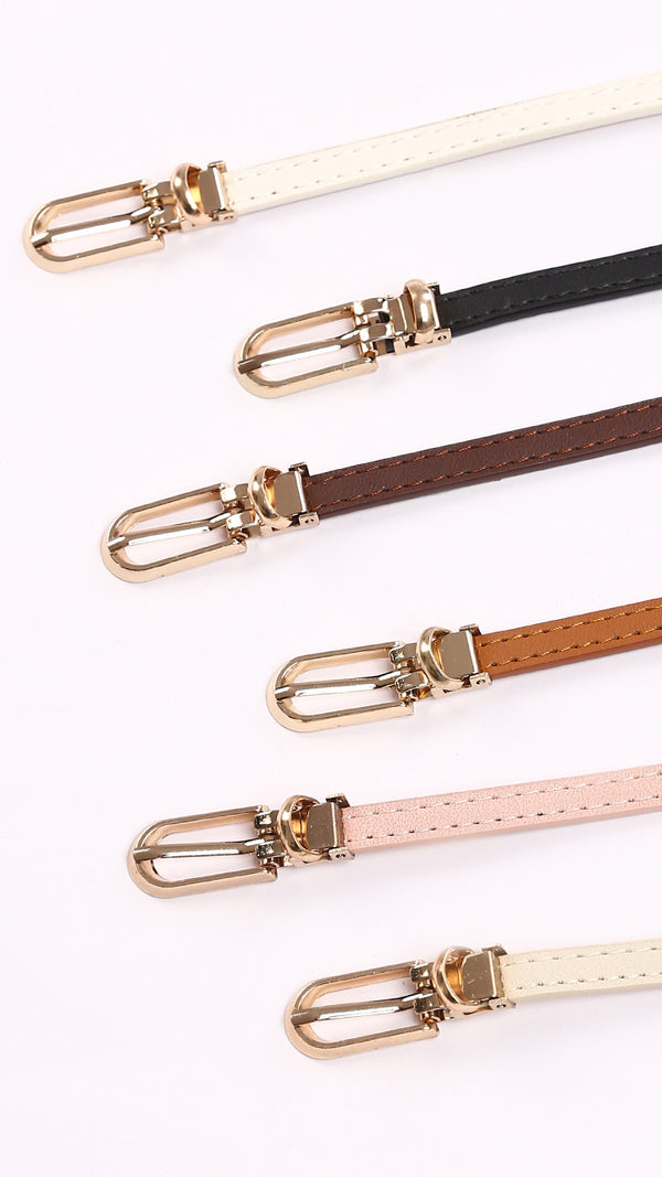 Leather Thin Belt