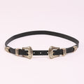 Double Buckle Belt