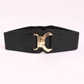 Alloy Buckle Elastic Belt