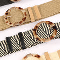 Straw Boho Belt