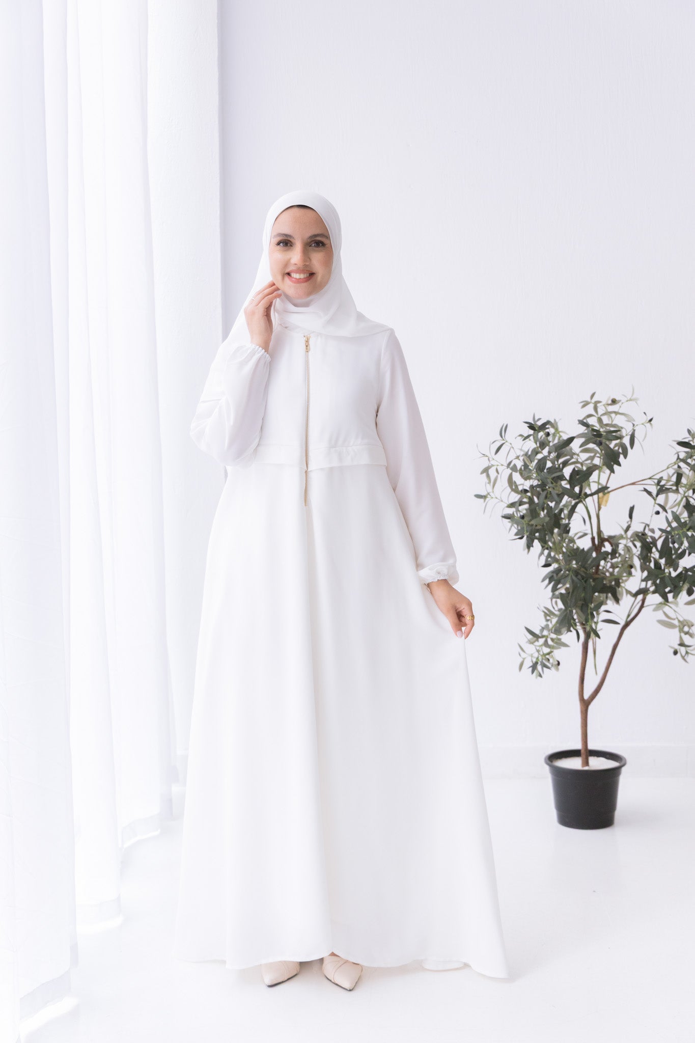 Labayk abaya for Umrah