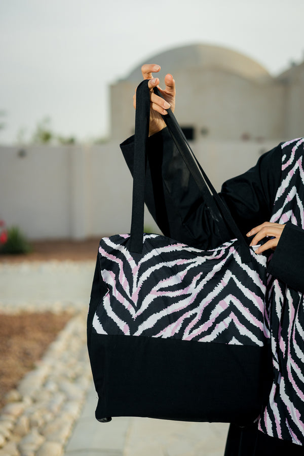 Zebra burkini bag