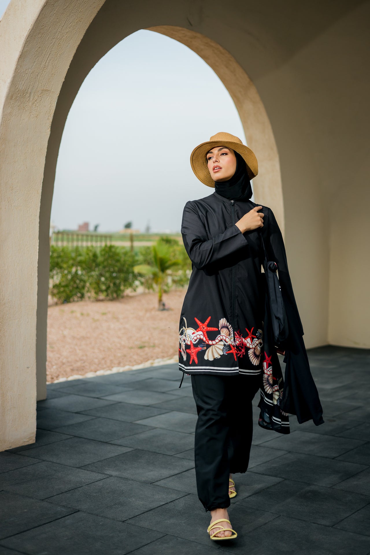 Oyster Burkini Top Only