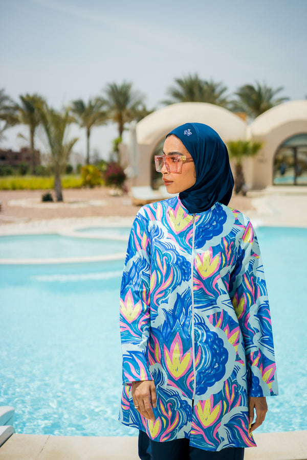 Ocean Burkini Top Only