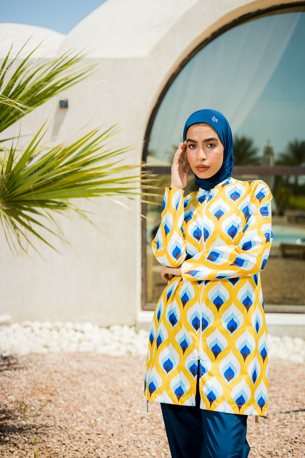 Pineapple Burkini Top Only