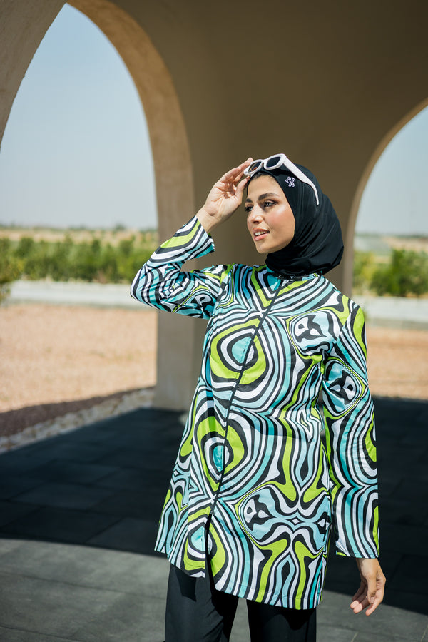 Bubble Burkini Top Only