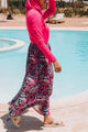 Colorful  Wrapping Skirt Burkini