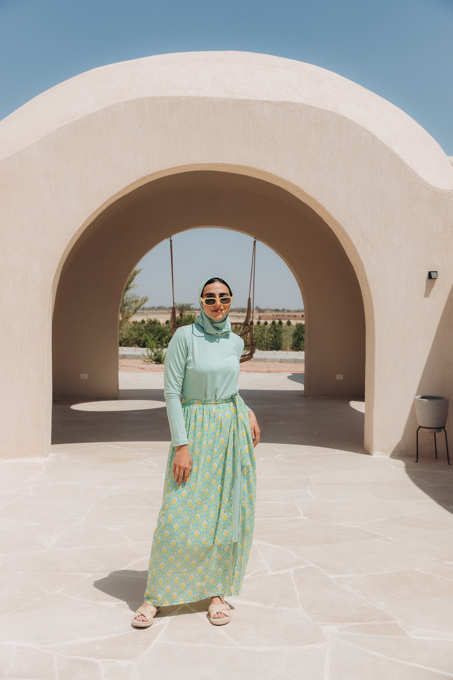 Sunny Wrapping Skirt Burkini