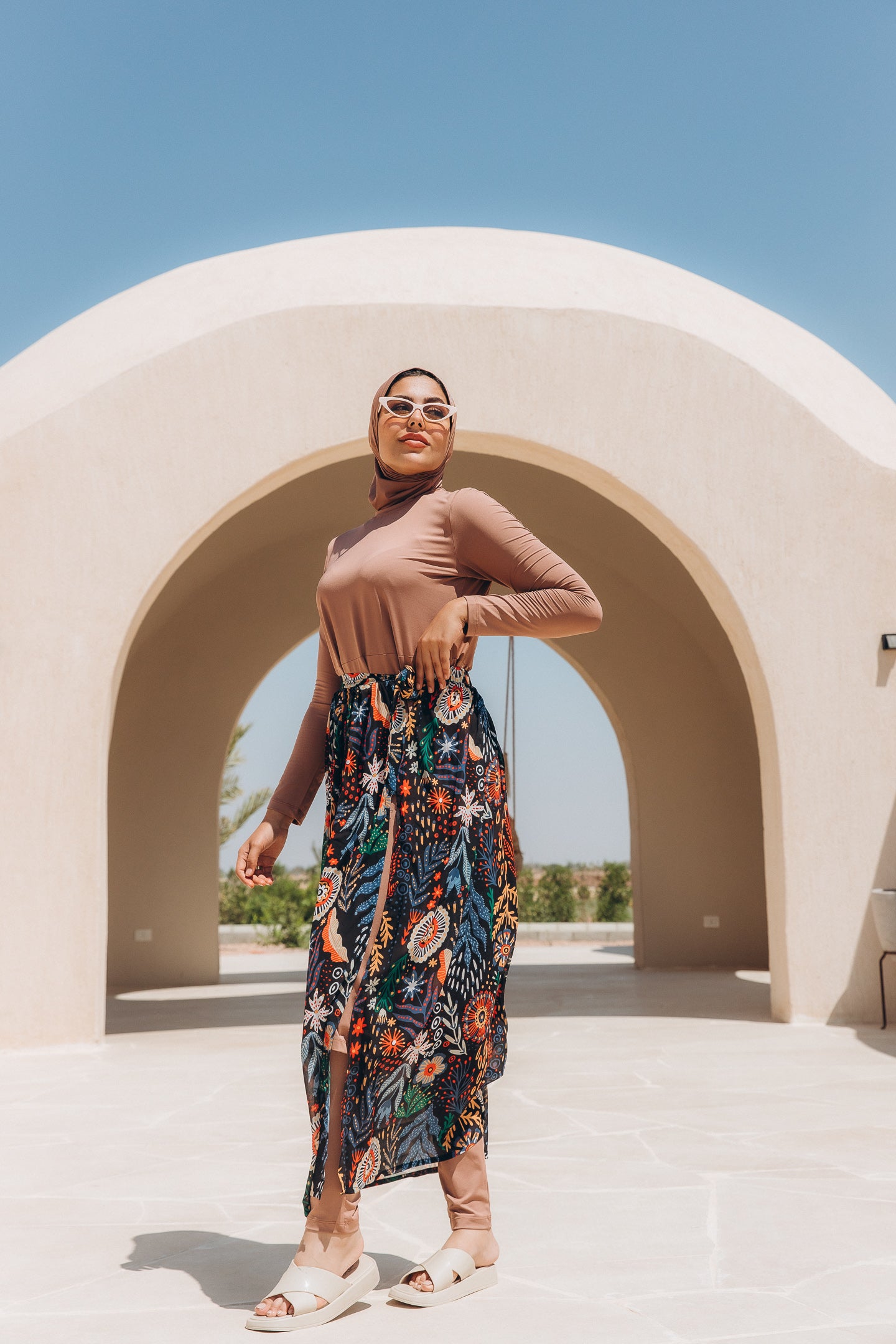 Africa Wrapping Skirt Burkini