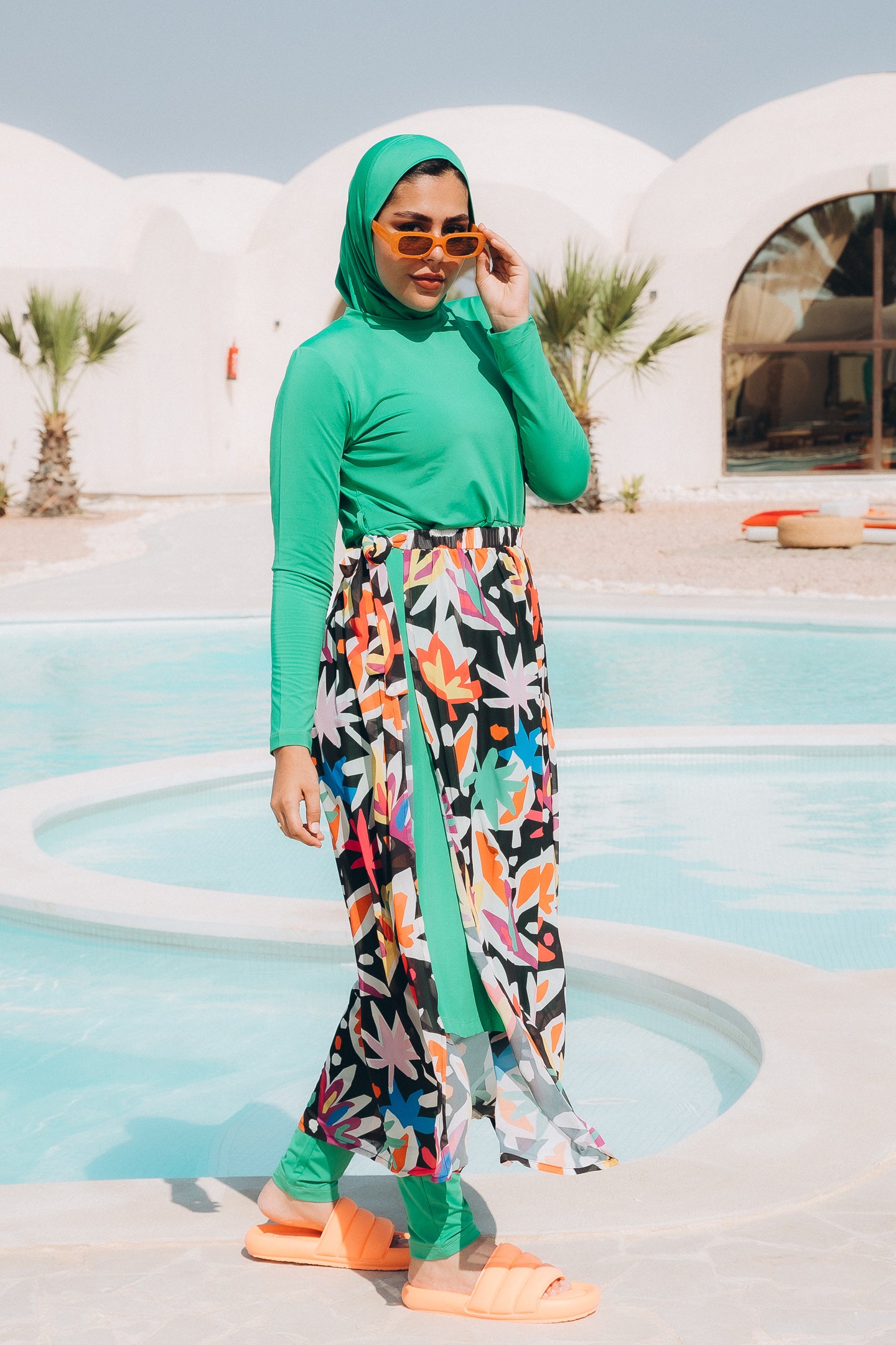Joyful Wrapping Skirt Burkini