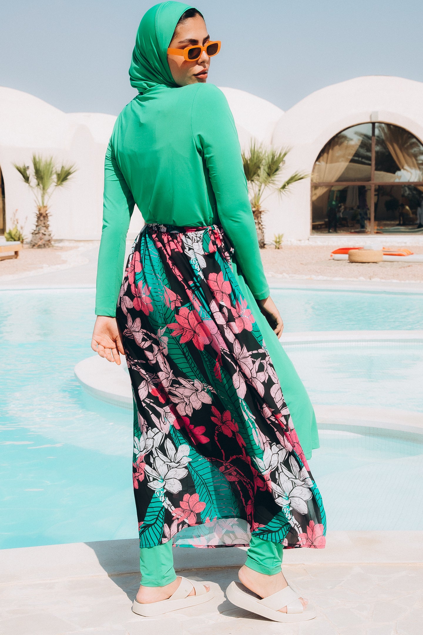 Lillian Wrapping Skirt Burkini