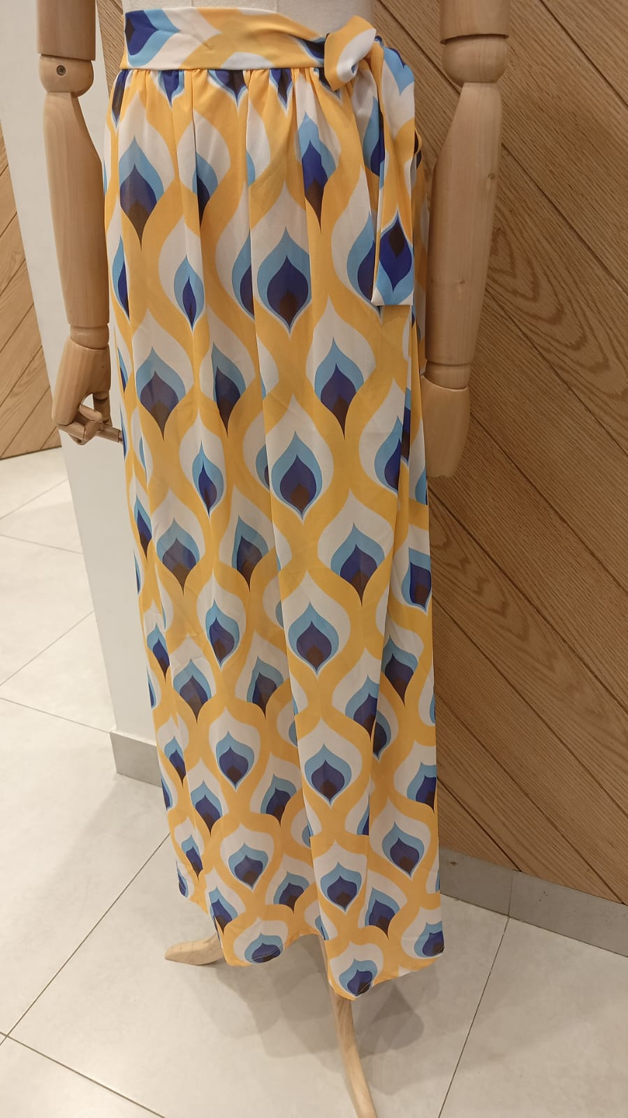 Pineapple  Wrapping Skirt Burkini