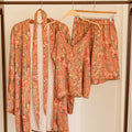 Brown Satin Nightgown Pajama