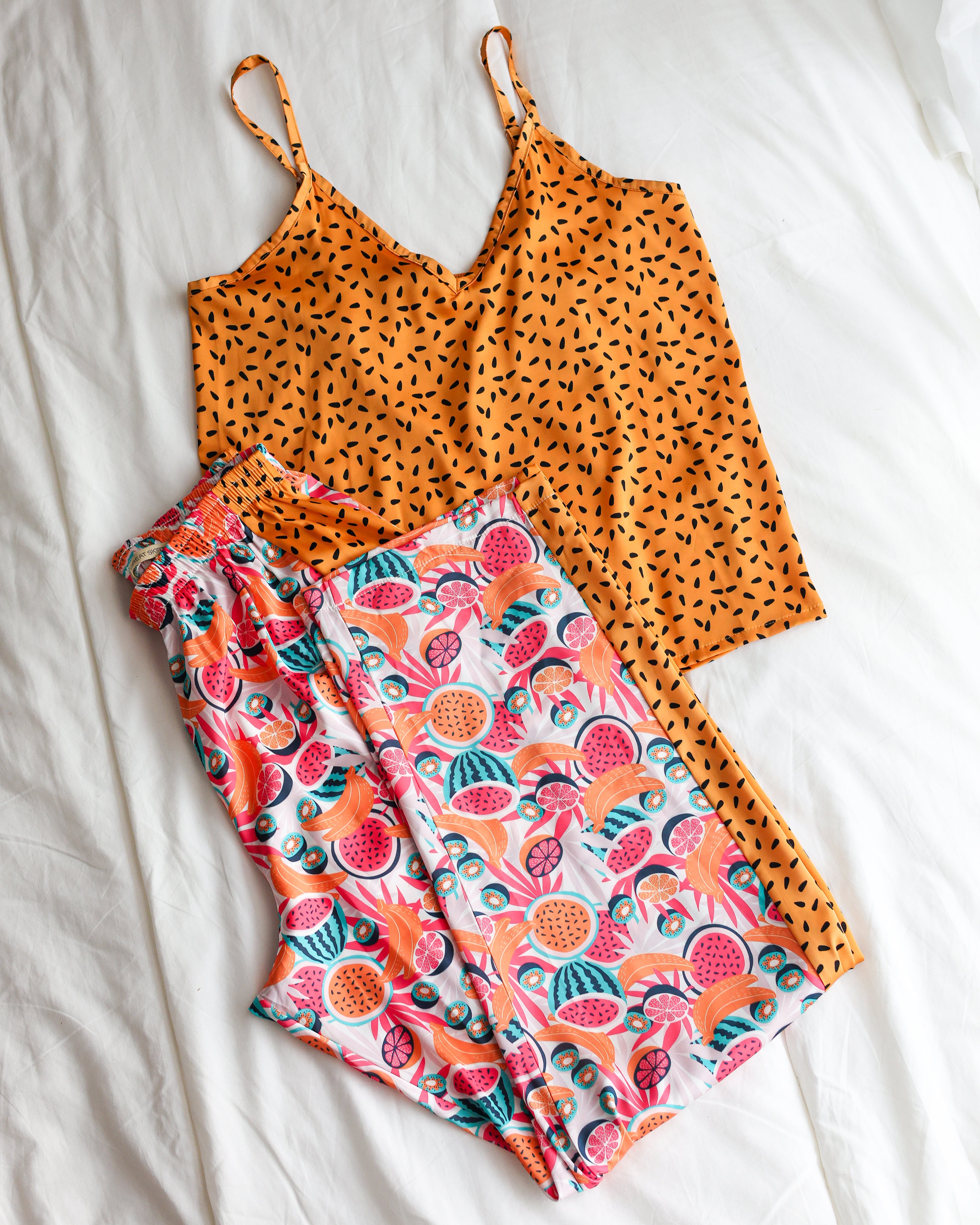 Fruity Satin Pajama