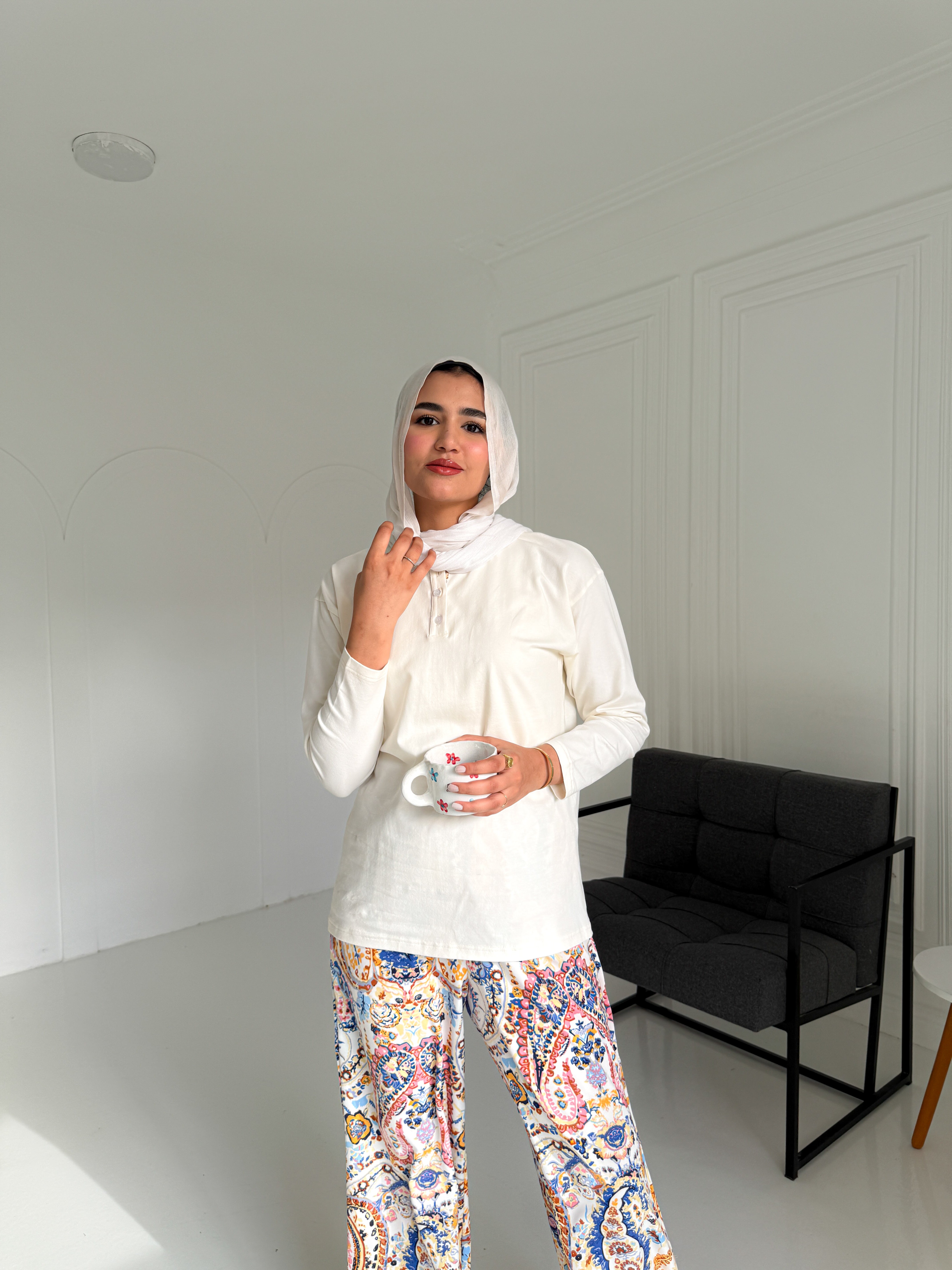 Offwhite Basic pajama