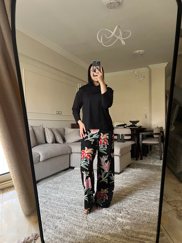 Black Basic pajama