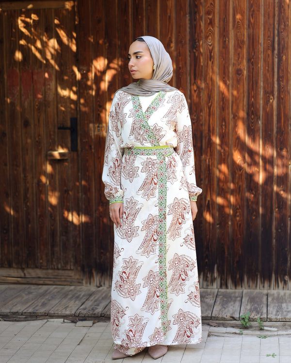 Open Dress crepe