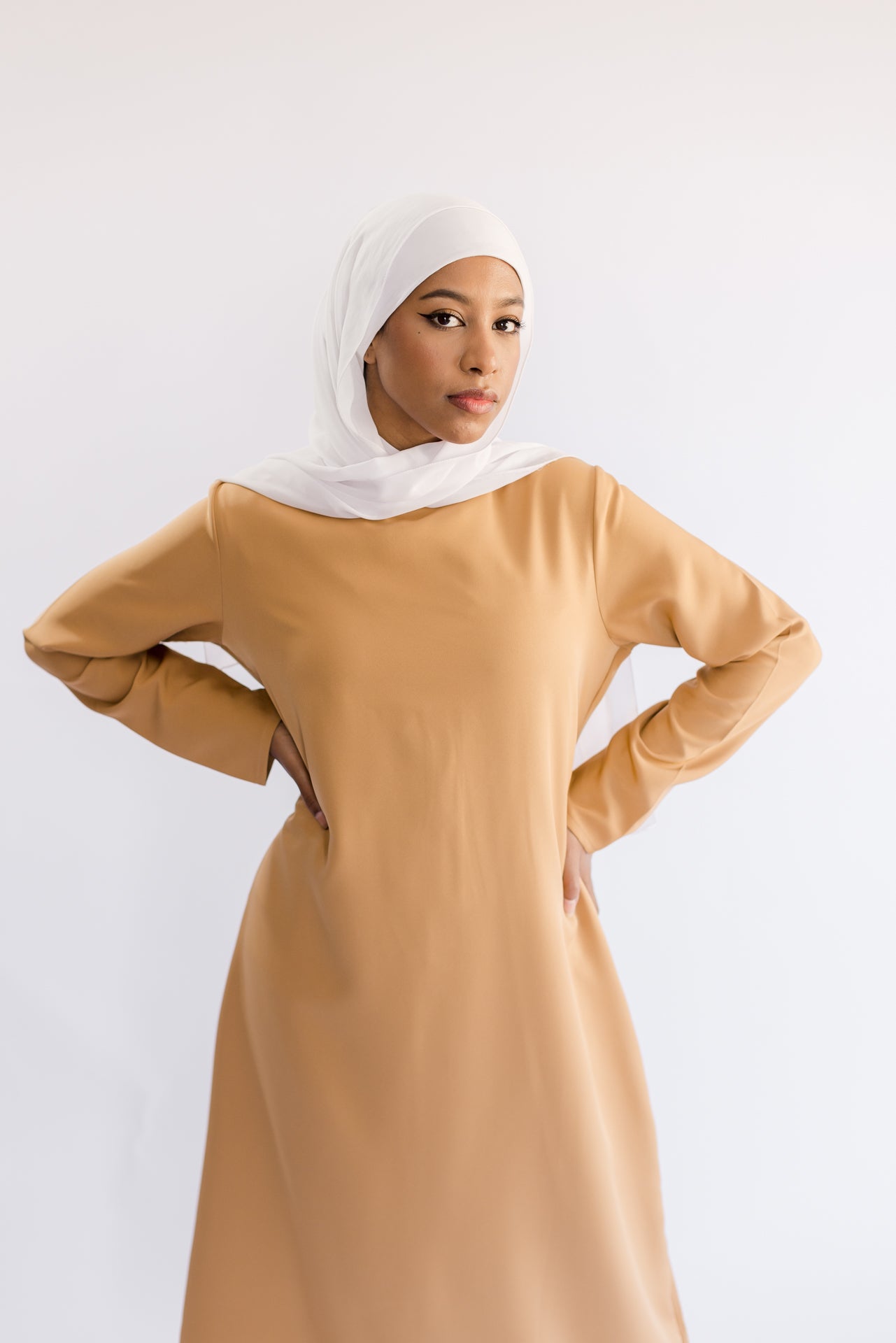 Long Sleeves Basic Dress