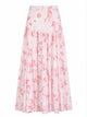 Pink Bloom Maxi Skirt