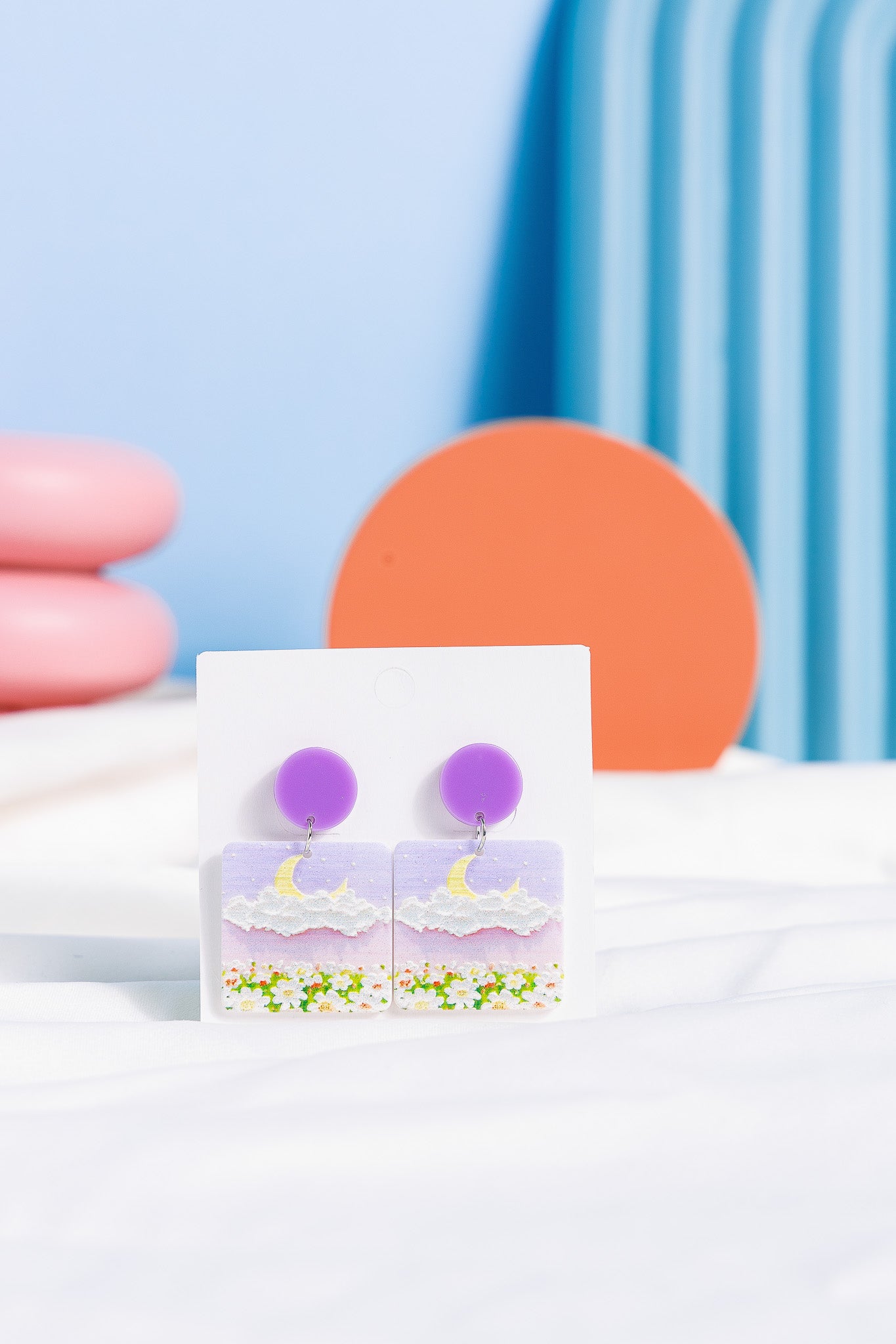Lavender Earring