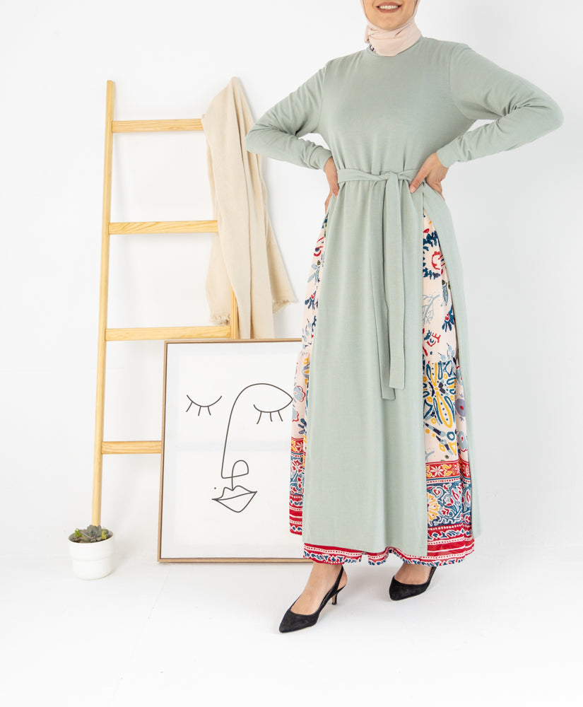 Mint Open Tunic