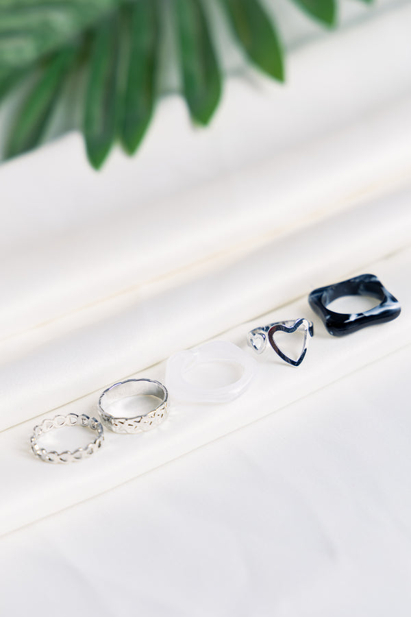 Bow Rings Set