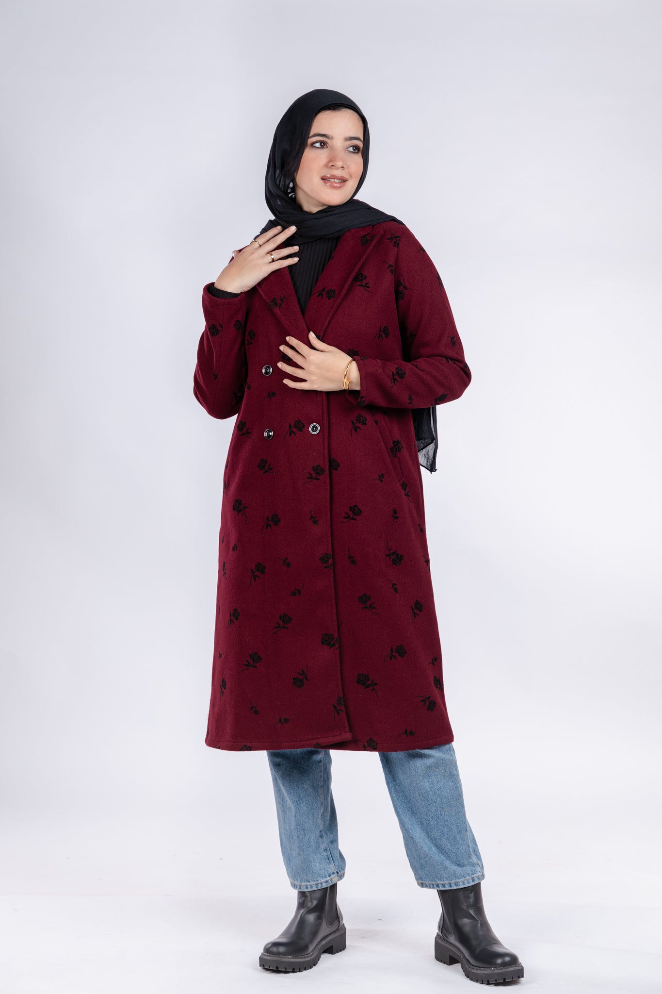 Floral Coat