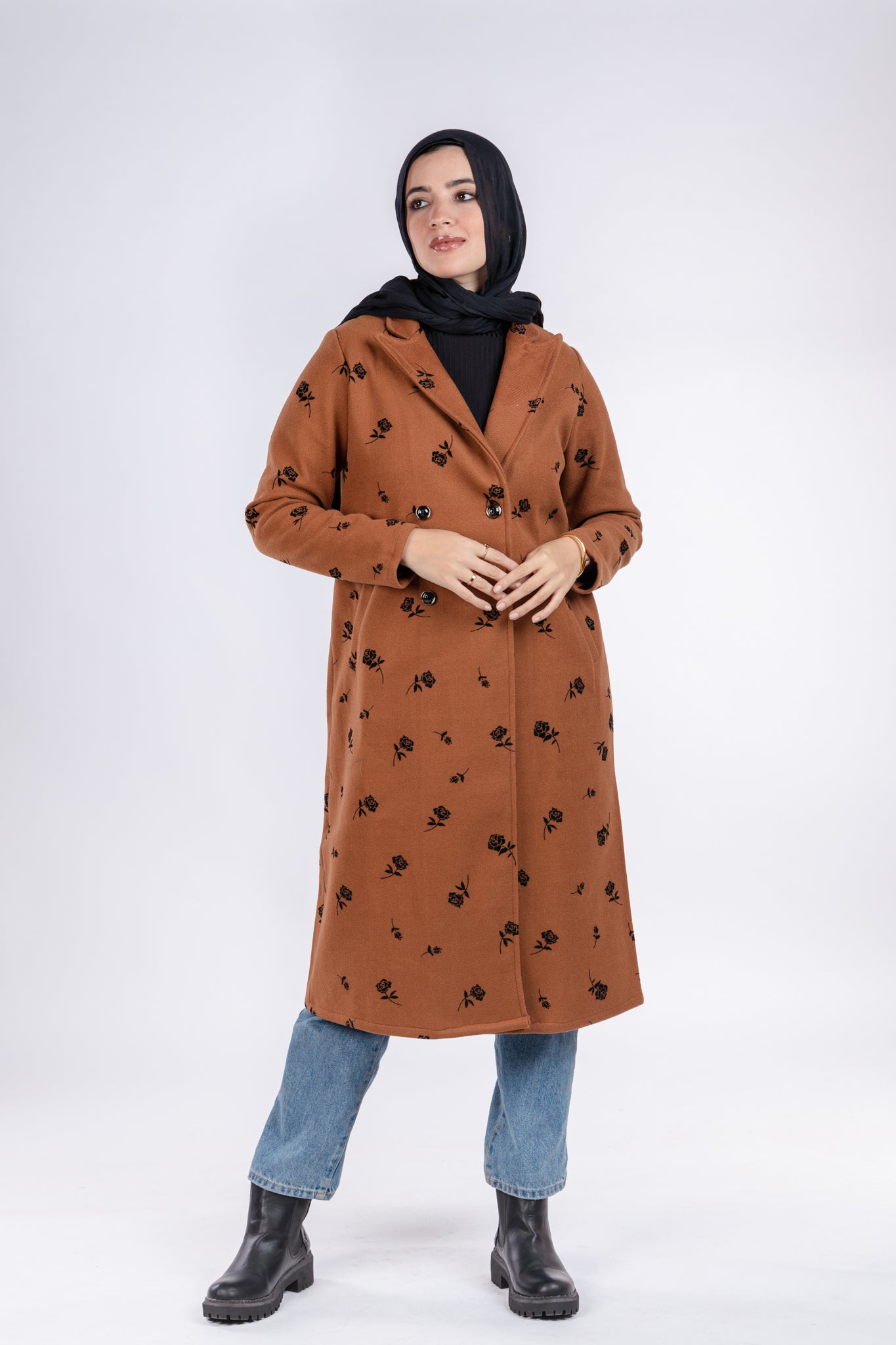 Floral Coat