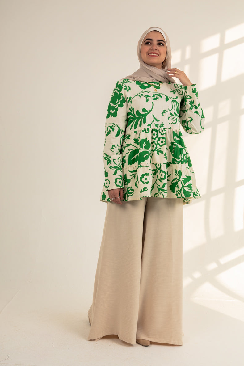 Flowery Blouse