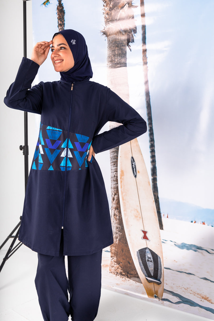 Blue Triangle Burkini
