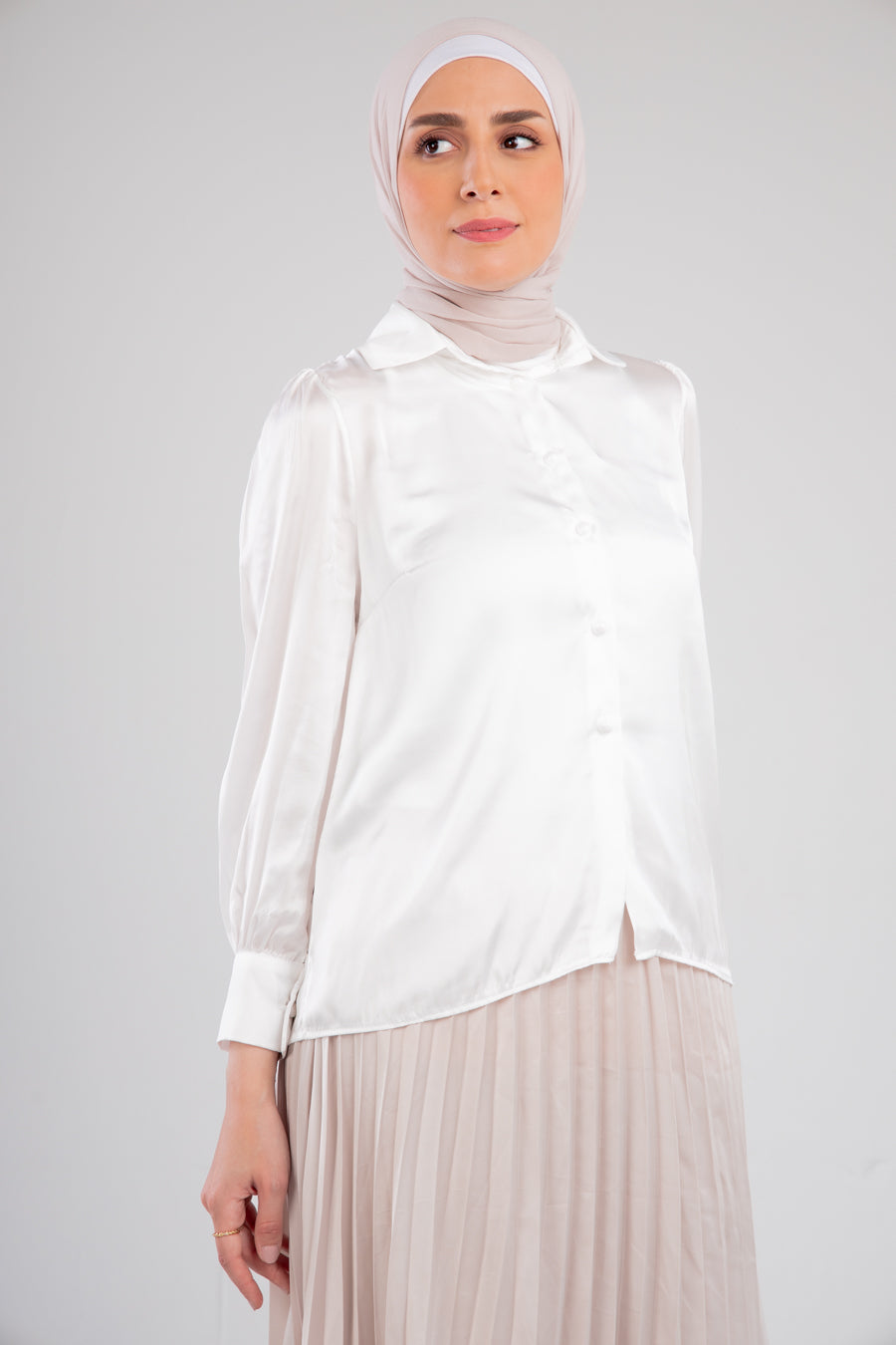 Tie Stan Blouse