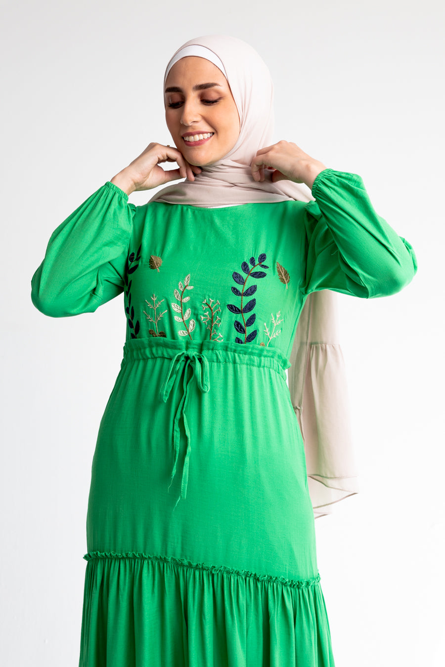 Mint Leaves Dress