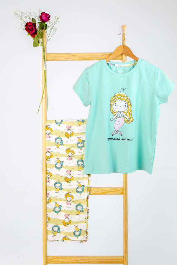 Yellow Mermaid Pajama